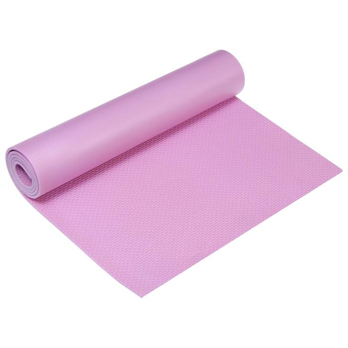 Коврик Fitness 1400 х 500 х 5 мм, цвет светло-розовый