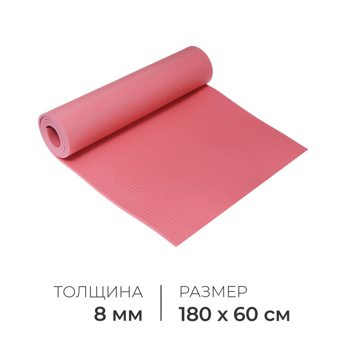 

Коврик туристический Camping 8, 180х60х0.8 см, цвет МИКС