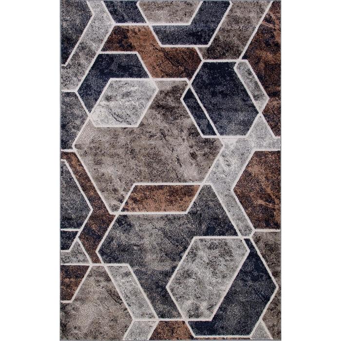 

Ковёр прямоугольный Boston, размер 150x230 см, цвет beige-gray