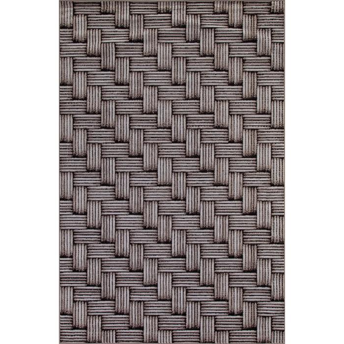 цена Ковёр прямоугольный Merinos Sierra, размер 200x400 см, цвет beige-brown