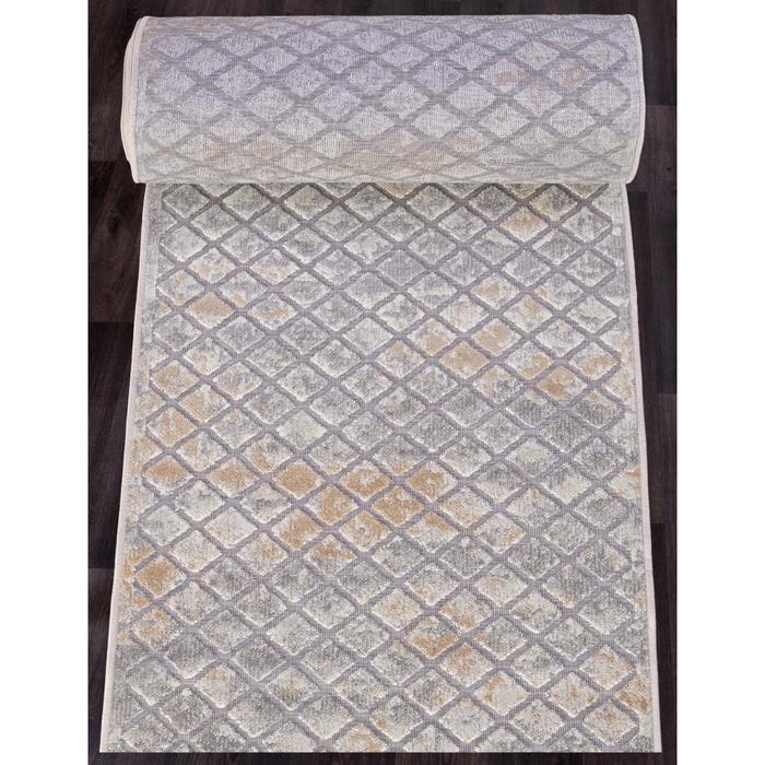 

Ковровая дорожка Sigma 0406, 160x2500 см, цвет brown-beige