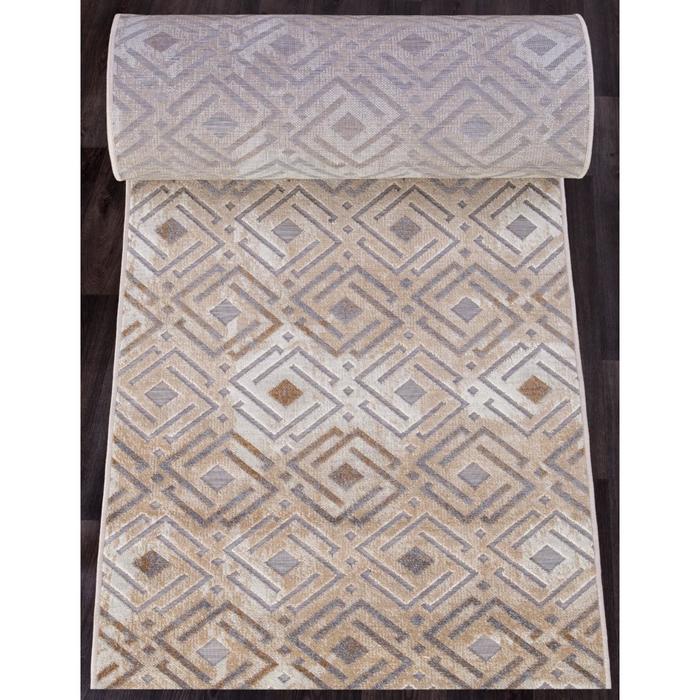 

Ковровая дорожка Sigma 6266, 160x2500 см, цвет brown-beige