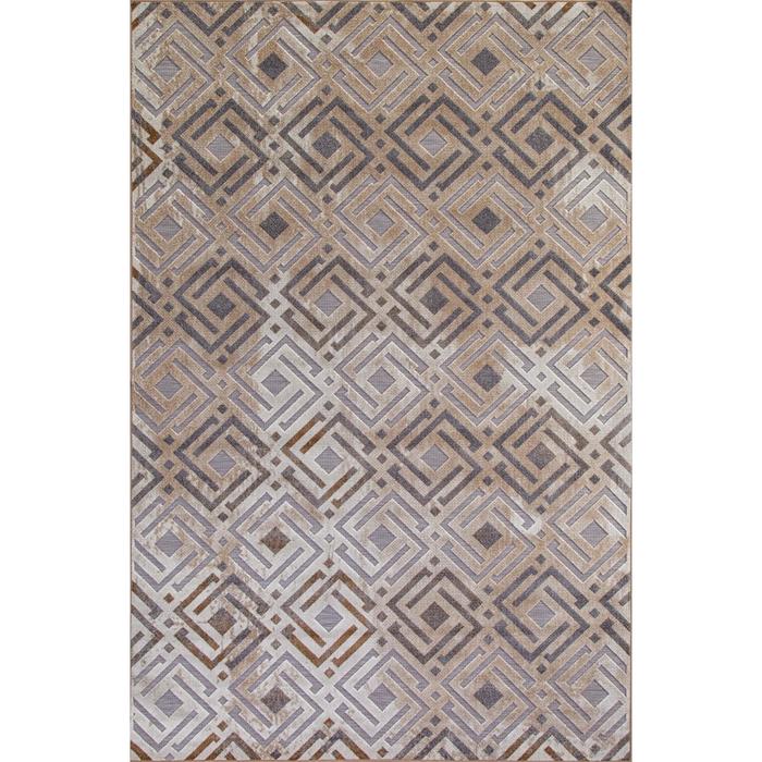 

Ковёр прямоугольный Sigma 6266, размер 200x290 см, цвет brown-beige