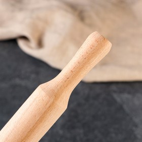 

Скалка деревянная, 27 см, d=3,5, массив бука, 1сорт