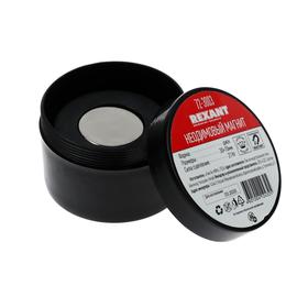 

Неодимовый магнит REXANT, диск 30х10 мм, сцепление 21 кг
