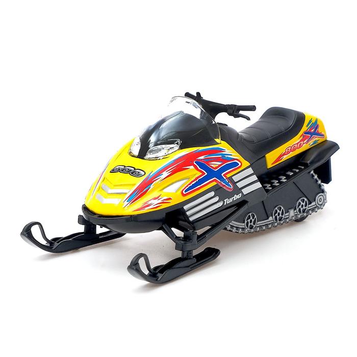 

Снегоход металлический Snow Turbo, инерция, МИКС
