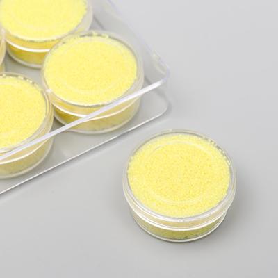 Микробисер стекло "Светло-жёлтый" набор 10 гр