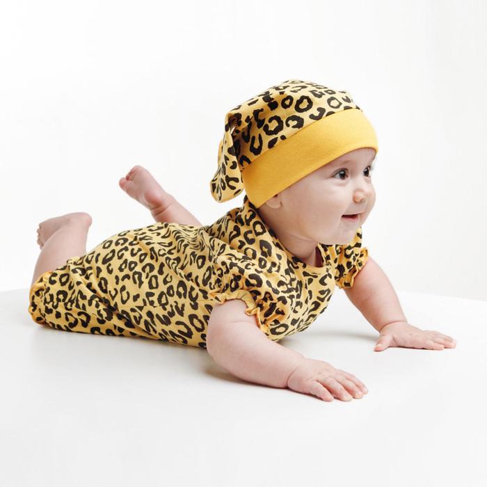 Комплект для девочки, цвет жёлтый, рост 74 см