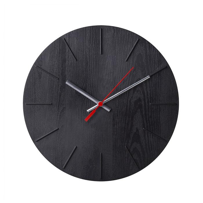 фото Настенные часы вокалисса, 30 см, цвет чёрный ikea