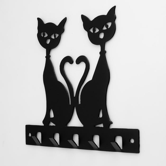 

Ключница "Коты-друзья" 20х20см