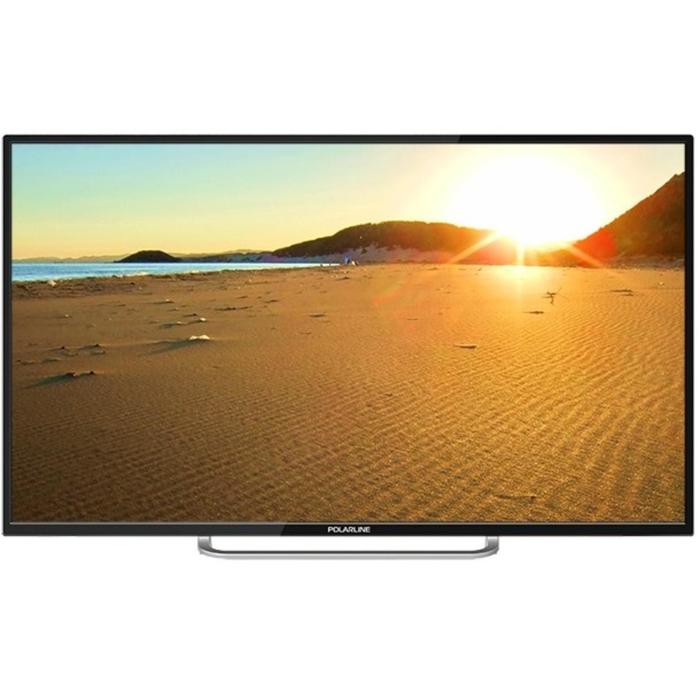 цена Телевизор PolarLine 42PL11TC-SM, 42, 1080р, DVB-T/T2/C, 3 HDMI, 2 USB , Smart TV, черный