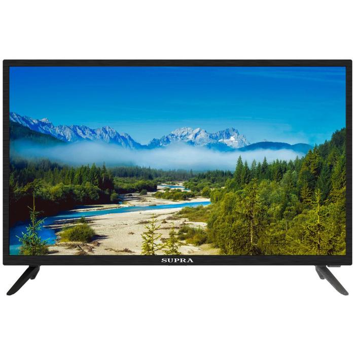 цена Телевизор Supra STV-LC32LT0045W, 32, 720р, DVB-T/T2/C, 3 HDMI, 2 USB, черный