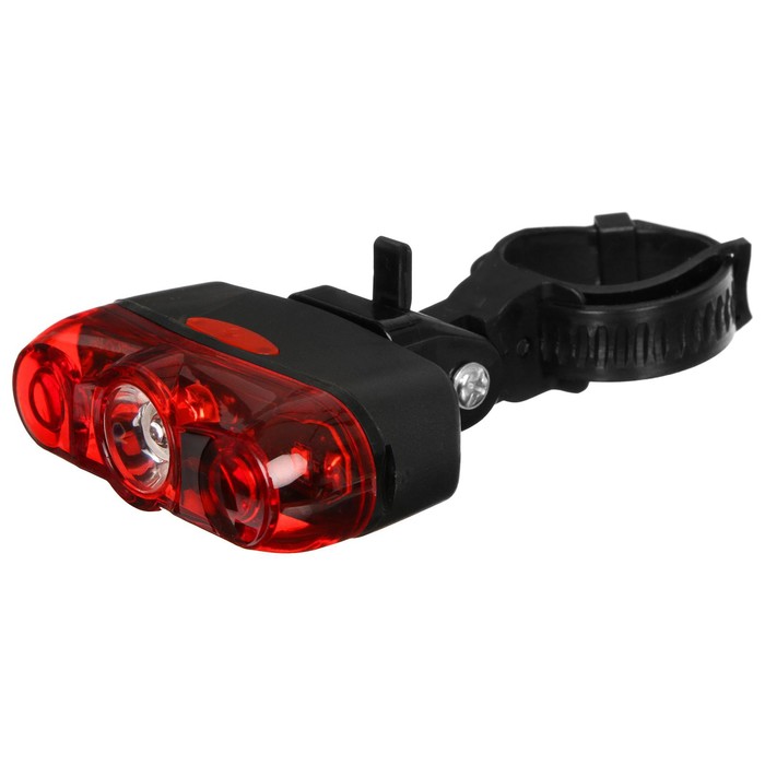 фонарь велосипедный задний jy 595 3 красных светодиода Фонарь велосипедный задний JY-595, 3 красных светодиода