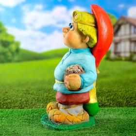 

Садовая фигура "Алёшка-Большая ложка" 30х27х50см