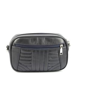 

Сумка женская, нат.кожа, молния, 814, синяя фантазия