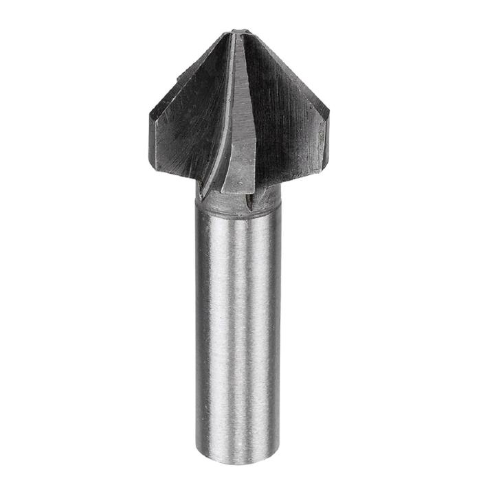 Зенкер по металлу KWB, d=8 мм, хвостовик d=8 мм, угол конуса 90°, быстрорежущая сталь HSS