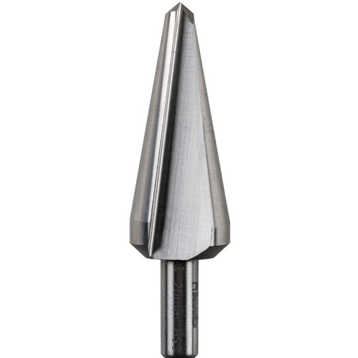 Сверло конусное по металлу KWB, d=6-20х70 мм, хвостовик d=8 мм, быстрорежущая сталь HSS