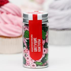 

Кондитерская посыпка «Цветущие кактусы», 50 г