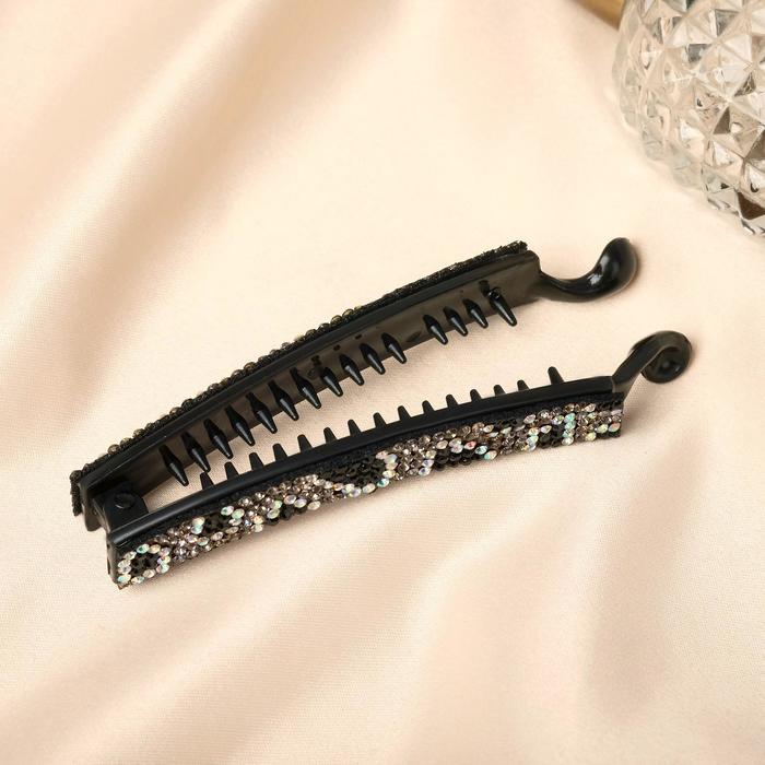 

Банан для волос "Аврора" сверкание, 9,5 см