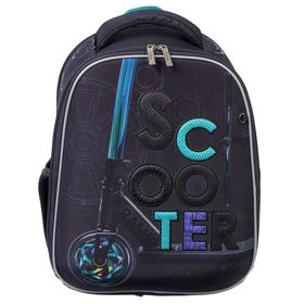 

Рюкзак каркасный, Hatber, Ergonomic Plus, 38 х 29 х 16, с термосумкой, «Скутер»