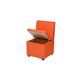Кухонный диван Уют-1 mini, 550х500х830, оранжевый Ош
