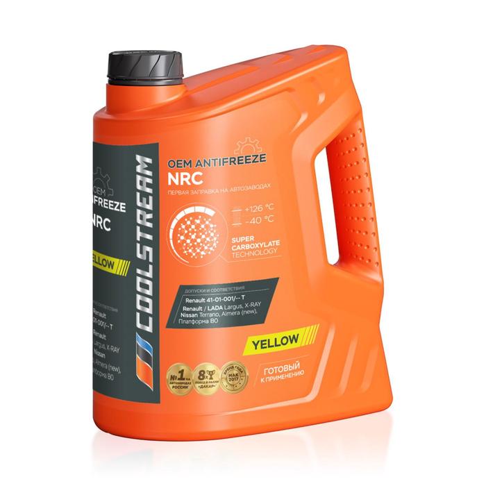 

Антифриз CoolStream NRC, Ready mix, RENAULT, 5 кг