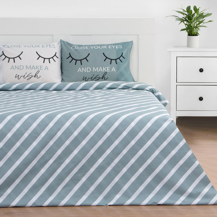 

Комплект: пододеяльник и 2 наволочки Sleepy dream 143*215 см, 50*70 см - 2 шт, 100% хлопок