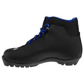 Ботинки лыжные TREK Sportiks NNN ИК, цвет чёрный, лого синий, размер 37 от Сима-ленд
