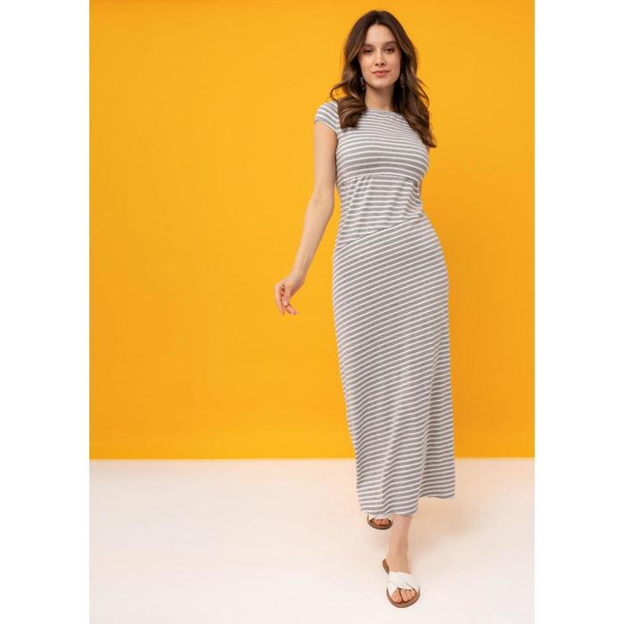 фото Платье для беременных «вояж», размер 48, цвет серый i love mum