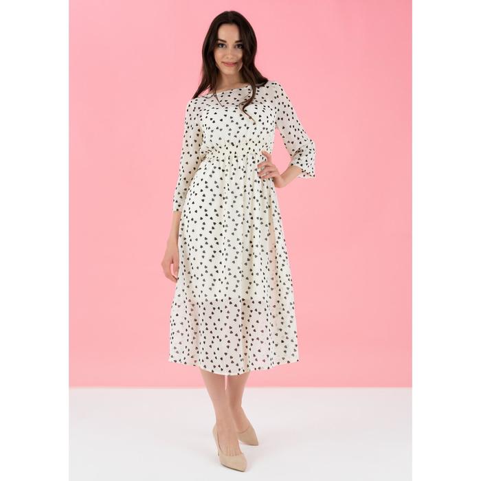Платье для беременных «Малика», размер 42, цвет кремовый