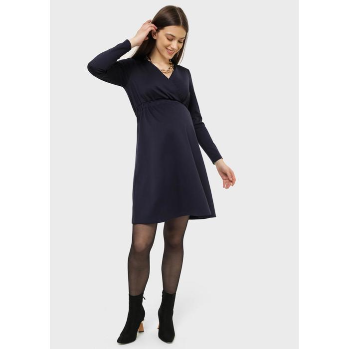 Платье для беременных «Уитни», размер 42, цвет синий