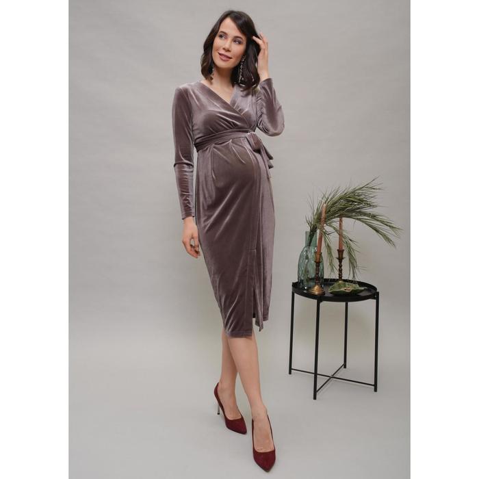фото Платье для беременных «фаина», размер 46, цвет кофейный i love mum