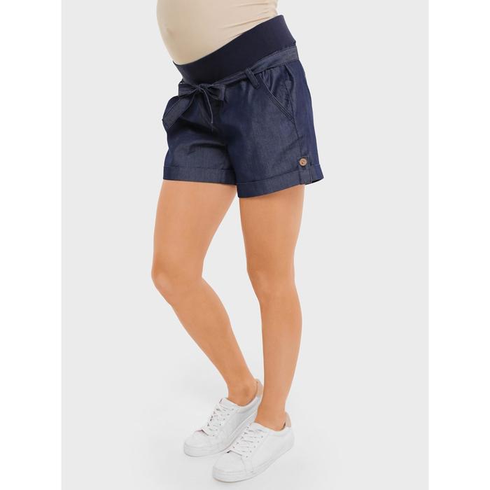 Шорты для беременных «Родос», размер 44, цвет синий