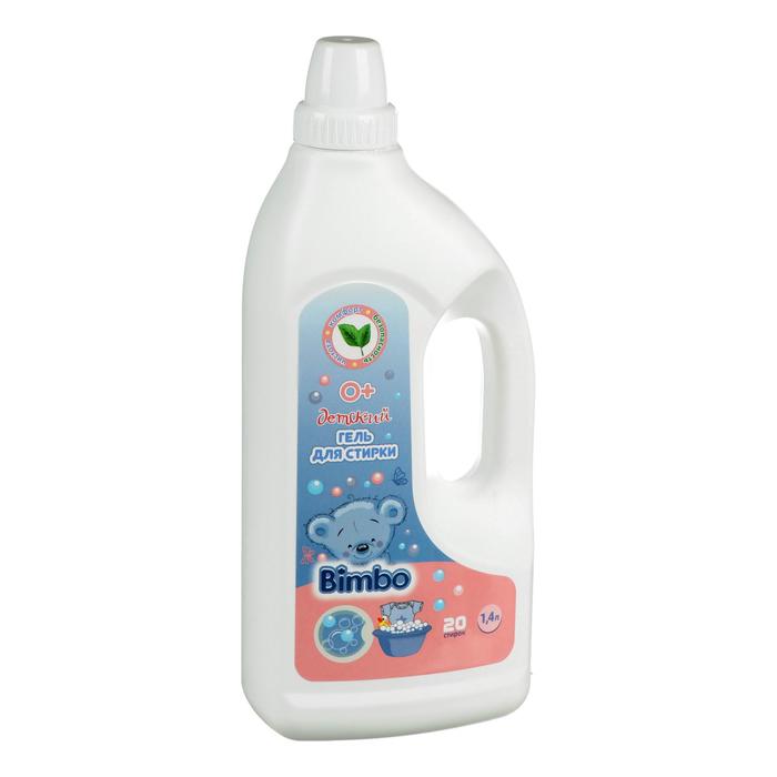 

Жидкое средство для стирки Bimbo, гель, для детского белья, 1.4 л