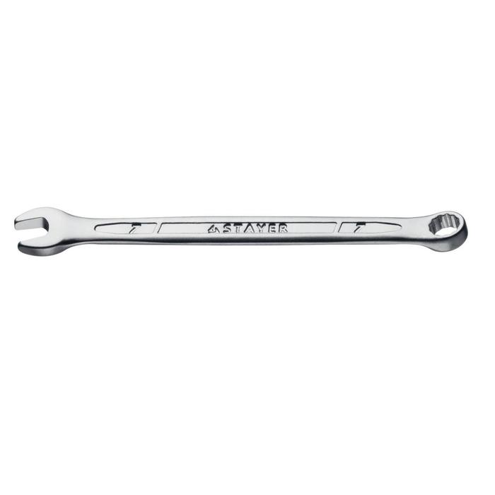 Ключ комбинированный гаечный STAYER HERCULES 27081-07_z01, 7 мм