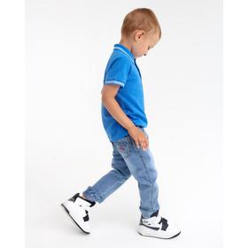 

Джинсы-джогеры для мальчика, цвет синий, рост 122 см