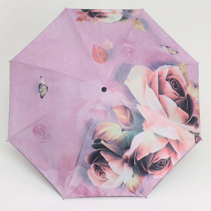 

Зонт механический «Очарование», 4 сложения, 8 спиц, R = 47 см, цвет МИКС