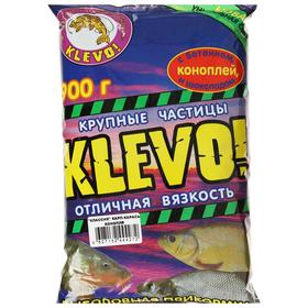 

Прикормка «KLEVO-классик» карп-карась, цвет зелёный, конопля