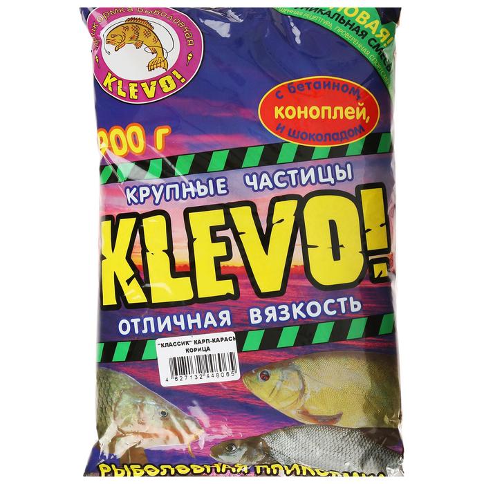 фото Прикормка «klevo-классик» карп-карась, естественная, корица klevo!