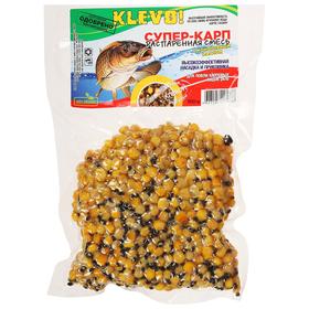 

Распаренная смесь «Супер-карп» с конопляным маслом, кукуруза/горох/конопля, 500 г
