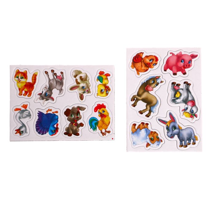 Мягкие магниты «Ферма», 14 шт.