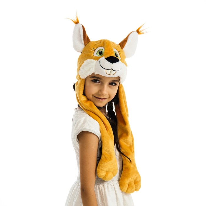 Карнавальная шапочка "Белочка"