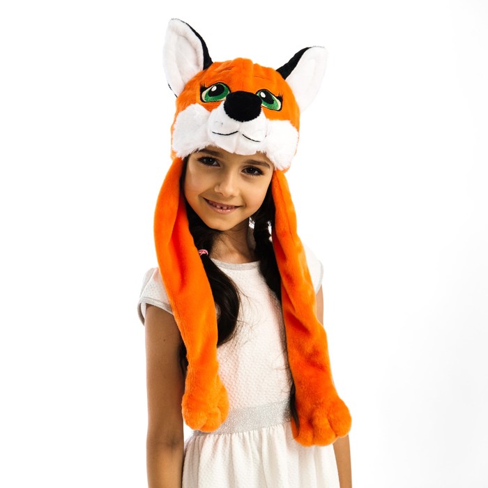 Карнавальная шапочка "Лисичка"
