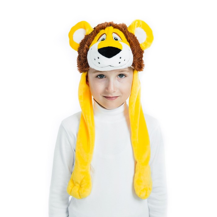 Карнавальная шапочка "Львенок"