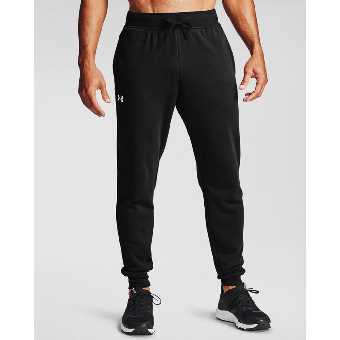 фото Брюки мужские under armour rival cotton jogger, размер 54-56 (1357107-001)