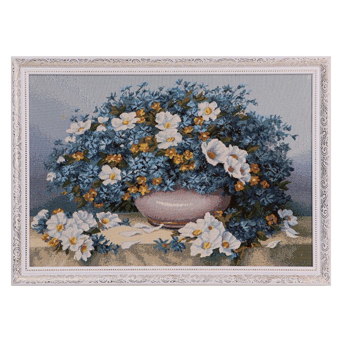 Гобеленовая картина "Цветы лета-3" 52х38 см