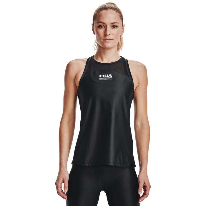 фото Майка женская under armour iso chill tank, размер 44-46 (1360847-001)