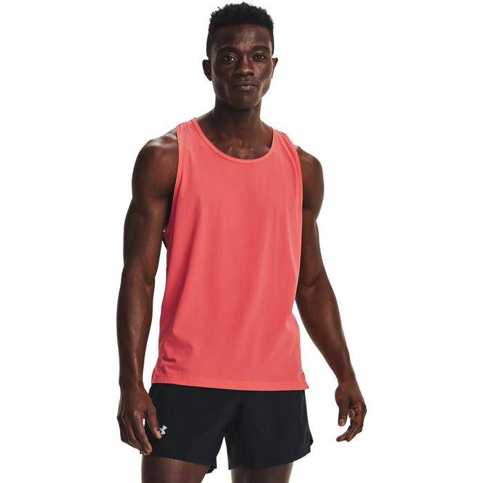 фото Майка мужская under armour run anywhere singlet, размер 50-52 (1362713-690)