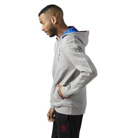 

Мужская толстовка Reebok Graphic Half Zip, размер 56-58 (BP8447)