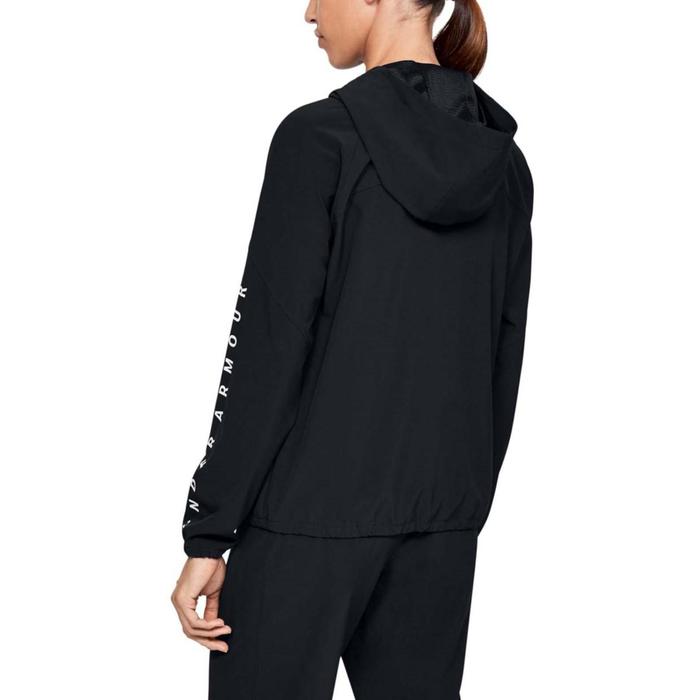 

Толстовка женская Under Armour Woven Hooded Jacket, размер 42-44 (1351794-001)